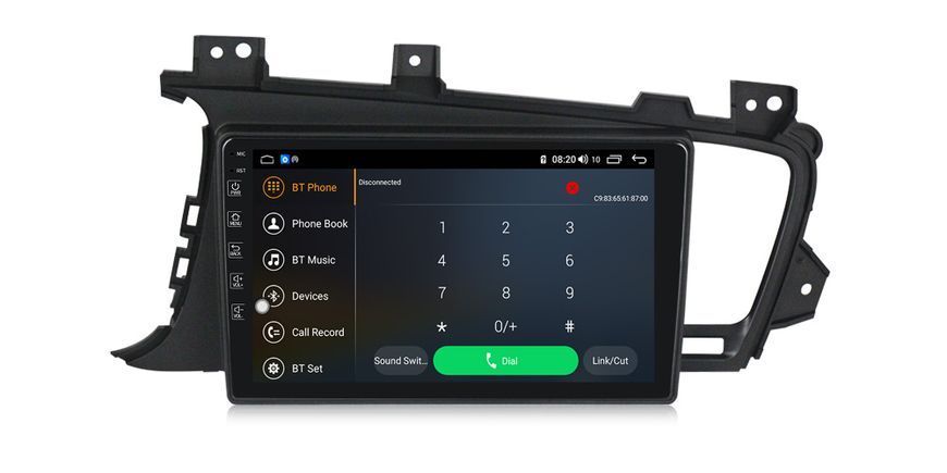 Штатна магнітола Torssen Kia Optima/K5 2011-2015 FL9 4+64Gb 4G Carplay DSP 202306343 фото