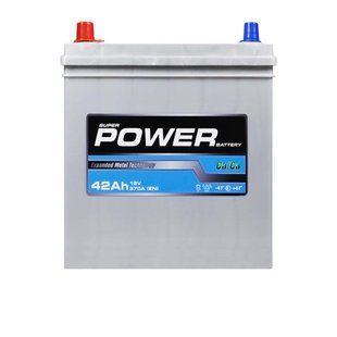 Автомобільний акумулятор POWER Silver Asia 42Ah 370A L+ (лівий +) NS40 SMF 564958894530 фото