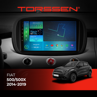 Штатная магнитола Torssen Fiat 500/500X 14-19 F98256 4G Carplay 202307378 фото