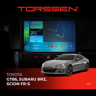 Штатна магнітола Torssen 2K Toyota GT86,Subaru BRZ,Scion FR-S F9432 4G Carplay DSP 202303513 фото