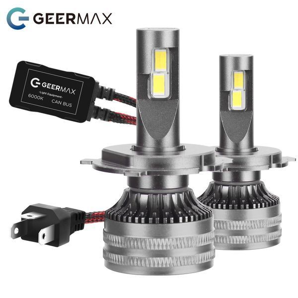 Світлодіодні лампи GEERMAX S-01 57W 6000K CAN BUS H4/H19 202309222 фото
