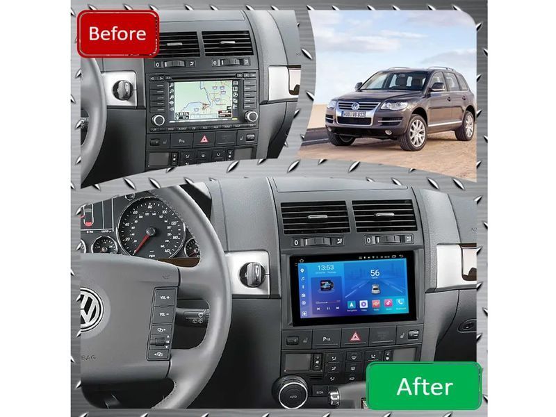 Штатна магнітола FORS.auto FS 2 ULTRA для Volkswagen Touareg (2+32Gb, 9&quot\;) 2002-2010 FS-1803 фото