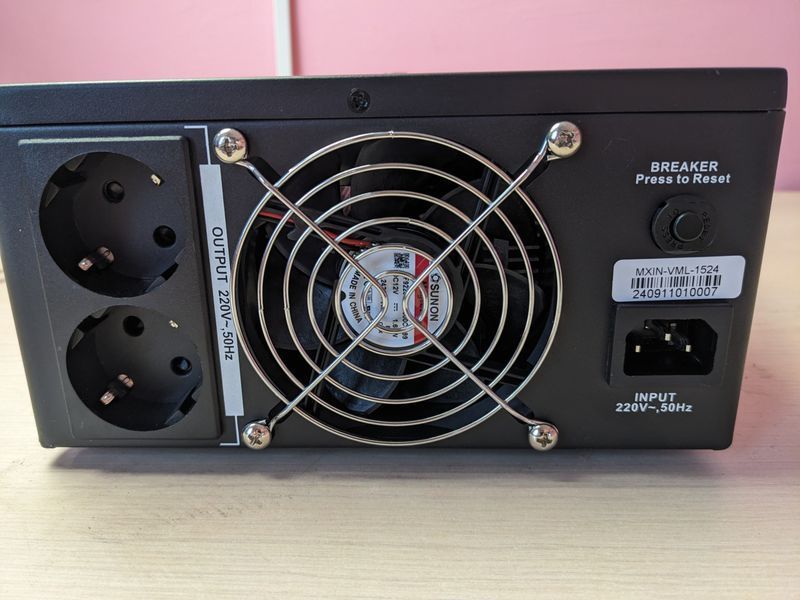 Інвертор гібридний MAXION MXIN- VML-1524 (24V, 1500W) з чистою синусоїдою 1022464 фото