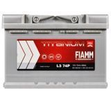 Автомобільний акумулятор FIAMM Titanium Pro 74Аh 680А L+ (лівий +) 564958885818 фото