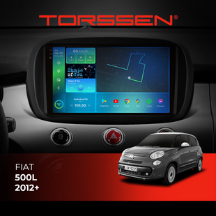 Штатна магнітола Torssen 2K DTS Fiat 500L 12+ F10432 4G Carplay DSP 202308127 фото