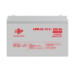 Акумулятор гелевий LPM-GL 12V - 100 Ah 1022496 фото