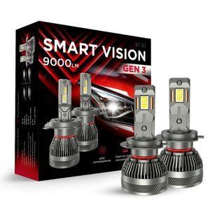 Автомобільні LED лампи H7 Carlamp Smart Vision Gen 3 Led автолампи 9000 Lm 6500 K (SMG3H7) 115217 фото