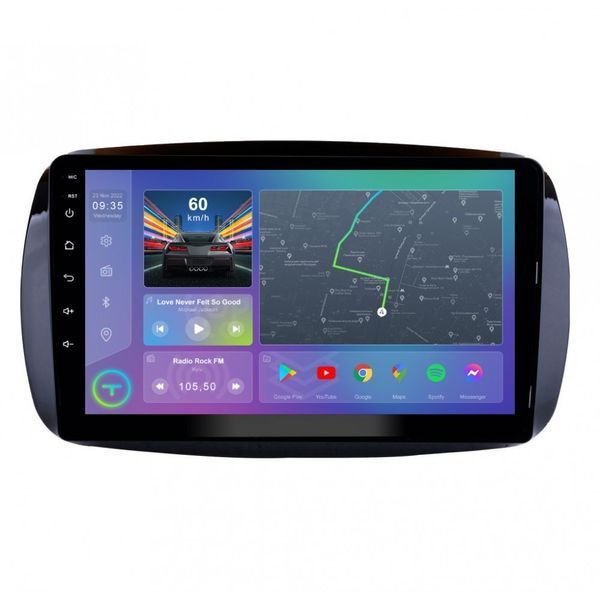 Штатна магнітола Torssen Smart ForTwo 3 18+ F98256 4G Carplay DSP 202307787 фото