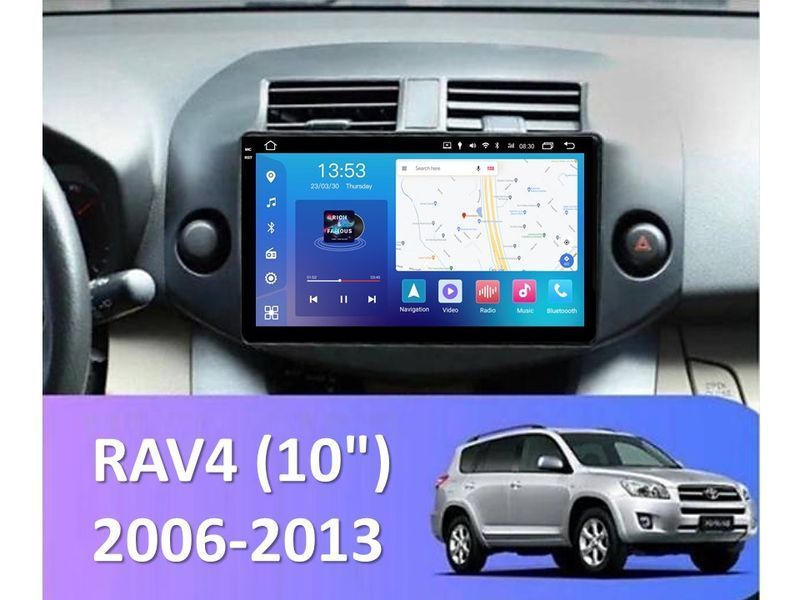 Штатна магнітола FORS.auto FS 2 PRO для Toyota RAV4 (2+32Gb, 10&quot\;) 2006-2013 FS-2176 фото