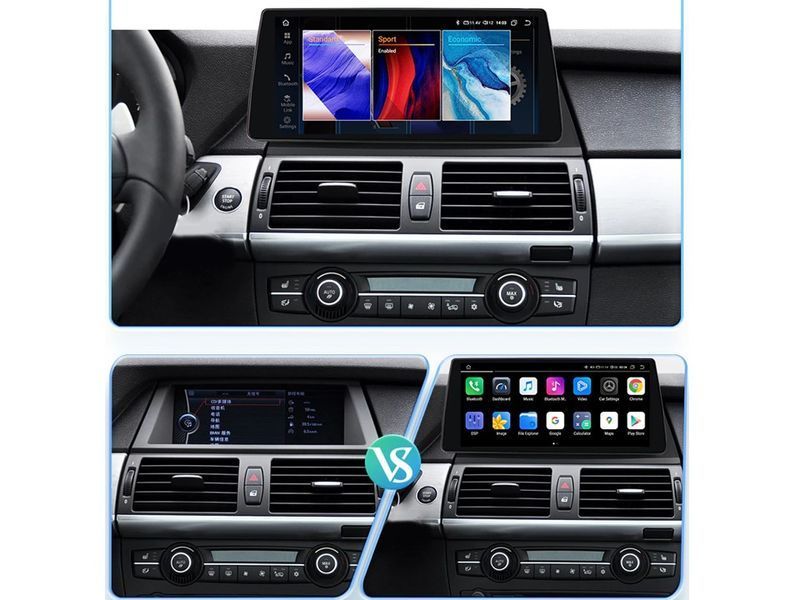 Штатна магнітола FORS.auto для BMW X5/X6 CCC (4+32Gb, 10.25&quot\;) 2008-2010 4110-FB фото