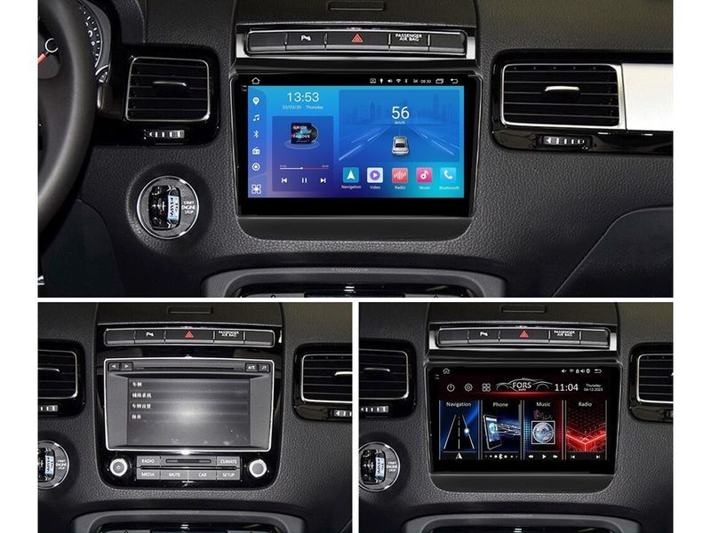 Штатна магнітола FORS.auto FS 2 ULTRA для Volkswagen Touareg (2+32Gb, 9&quot\;) 2011-2017 FS-1804 фото