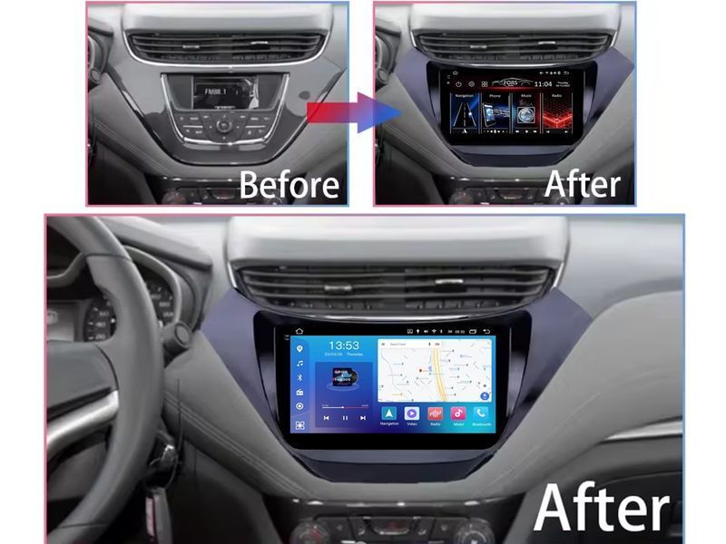 Штатна магнітола FORS.auto FS 4 MAX для Chevrolet Malibu (4+32Gb, 9&quot\;) 2015-2018 FS-5138 фото