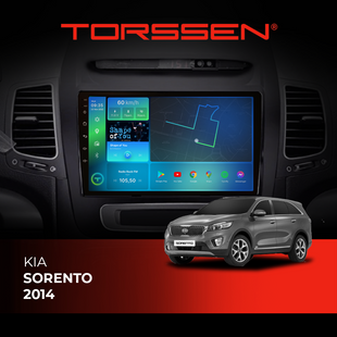 Штатна магнітола Torssen Kia Sorento 2014 NF10 Carplay 202270749 фото