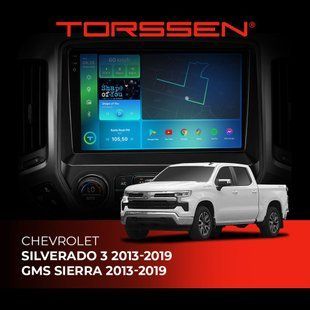 Штатна магнітола Torssen 2K Chevrolet Silverado 3 13-19 GMC Sierra 13-19 F9432 4G Carplay DSP 202305356 фото