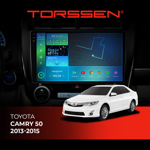 Штатна магнітола Torssen 2K DTS Toyota Camry 50 2013-2015 F9432 4G Carplay DSP з кнопками 202308536 фото