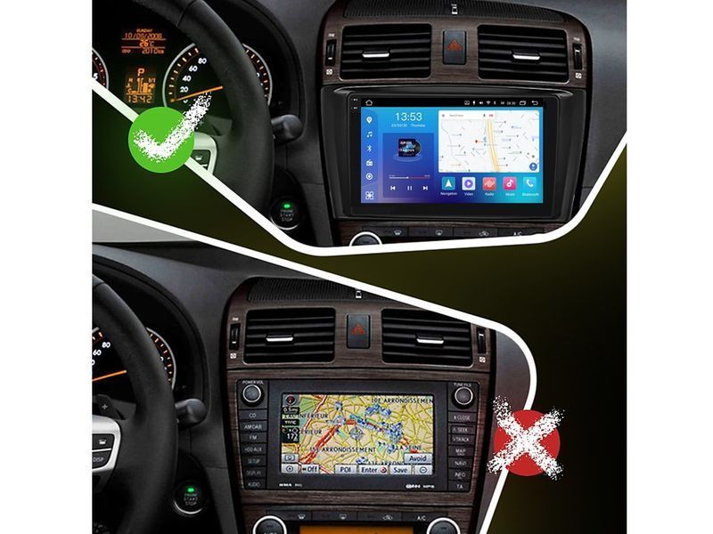 Штатна магнітола FORS.auto FS 4 PRO для Toyota Avensis (4+64Gb, 9&quot\;, black) 2011-2015 FS-4633 фото