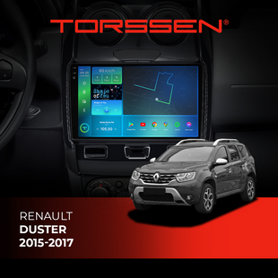Штатна магнітола Torssen 2K DTS Renault Duster 15-17 F9432 4G Carplay DSP 202308464 фото