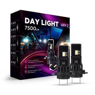 Автомобільні LED лампи H7 Carlamp Day Light Gen 2 Led автолампи 5800K 7500 Lm (DLG2H7) 215219 фото