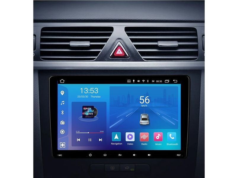 Універсальна магнітола FORS.auto для Volkswagen 2 ULTRA (9&quot\;, 2+32Gb, CarPlay) VW 2 ULTRA-9 фото