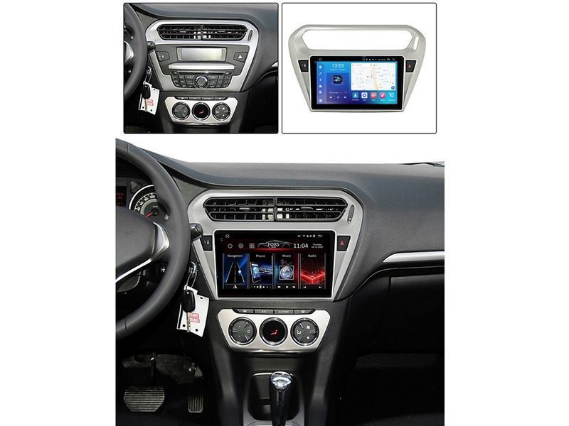 Штатна магнітола FORS.auto FS 2 PRO для Citroen C-Elysee (2+32Gb, 9&quot\;) 2012-2017 FS-2113 фото