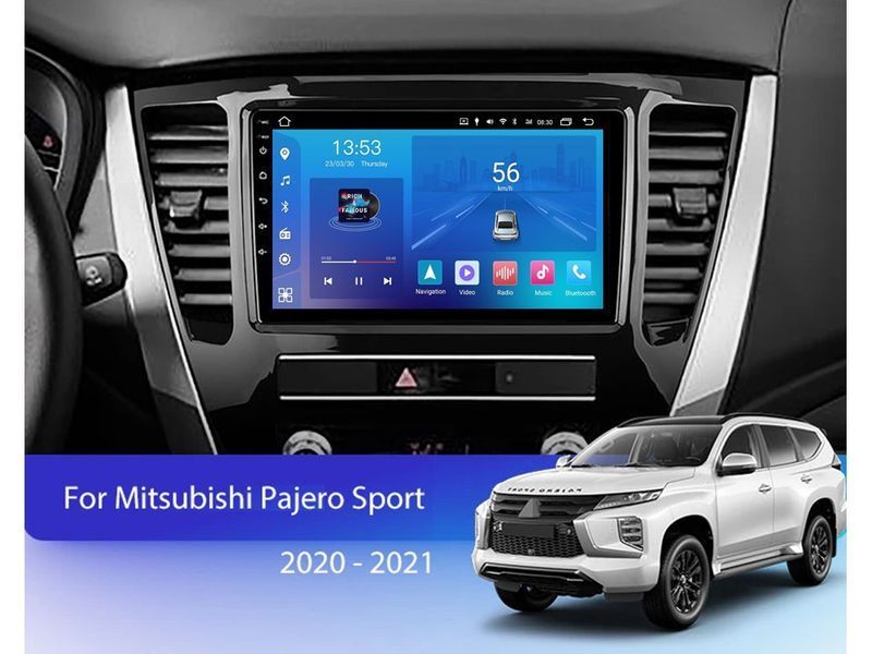Штатна магнітола FORS.auto FS 1 LITE для Mitsubishi Pajero Sport/L200 (1+32Gb, 10&quot\;) 2020-2021 FS-1244 фото