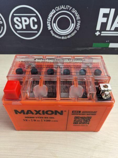 Мото акумулятор MAXION (HUAWEI) 24MXBM-YTX9-BS GEL (12V, 9Ah, 120A, +/-) 10011058 фото