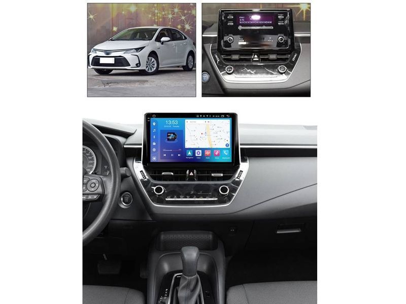 Штатна магнітола FORS.auto FS 6 MAX для Toyota Corolla/Auris (6+128Gb, 10&quot\;) 2018-2019 FS-6042 фото