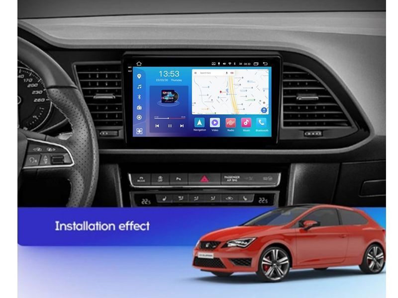 Штатна магнітола FORS.auto FS 4 MAX для Seat Leon (4+32Gb, 9&quot\;) 2018+ FS-5316 фото