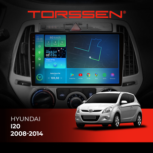 Штатна магнітола Torssen Hyundai I20 08-14 F10432 4G Carplay DSP 202303780 фото
