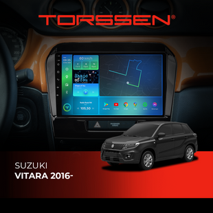 Штатна магнітола Torssen Suzuki Vitara 2016- FL9 4+64Gb 4G Carplay DSP 202306583 фото