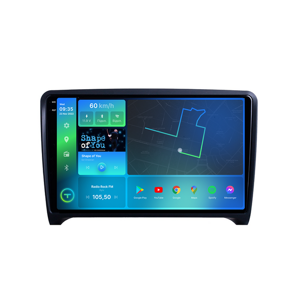 Штатна магнітола Torssen 2K DTS Audi TT 06-14 F9432 4G Carplay DSP 202308068 фото