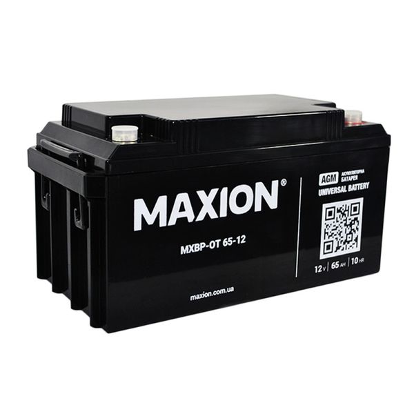 Акумулятор промисловий MAXION MXBP-OT 65-12 (12V, 65А) (HUAWEI) 23902 фото