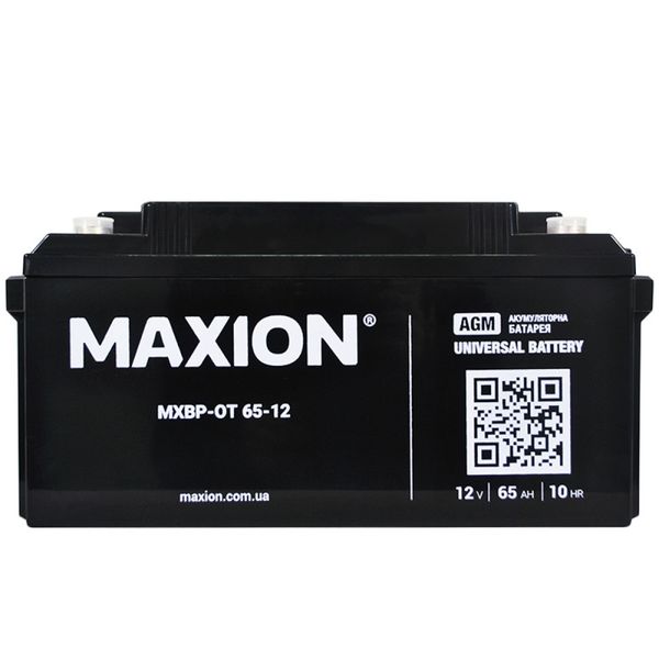 Акумулятор промисловий MAXION MXBP-OT 65-12 (12V, 65А) (HUAWEI) 23902 фото