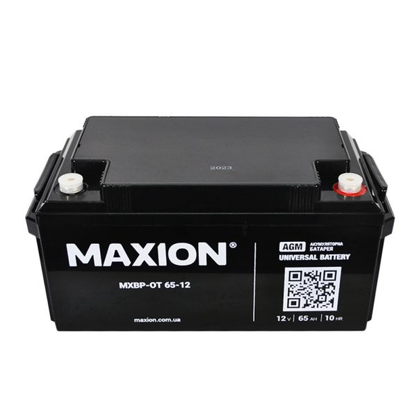 Акумулятор промисловий MAXION MXBP-OT 65-12 (12V, 65А) (HUAWEI) 23902 фото