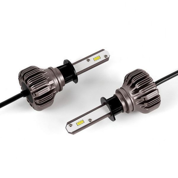 Автомобільні LED лампи H1 для авто Carlamp Night Vision Gen 2 Led автолампи 5000 Lm 5500K (NVGH1) 105110 фото