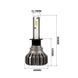 Автомобільні LED лампи H1 для авто Carlamp Night Vision Gen 2 Led автолампи 5000 Lm 5500K (NVGH1) 105110 фото 4