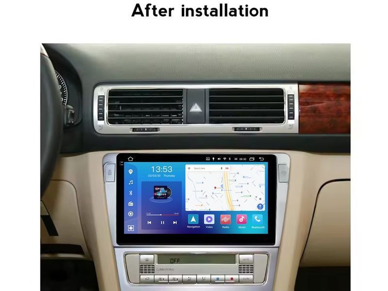 Штатна магнітола FORS.auto FS 4 PRO для Volkswagen Passat B7 (4+64Gb, 9&quot\;) 2005-2011 FS-4381 фото