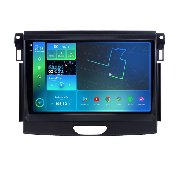 Штатна магнітола Torssen 2K DTS Ford Ranger 15-19 F9432 4G Carplay DSP 202308163 фото