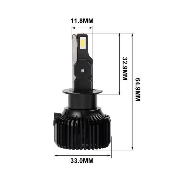 Автомобільні LED лампи H1 для авто Carlamp Smart Vision Gen 2 Led автолампи 8000 Lm 6500 K (SMGH1) 105111 фото