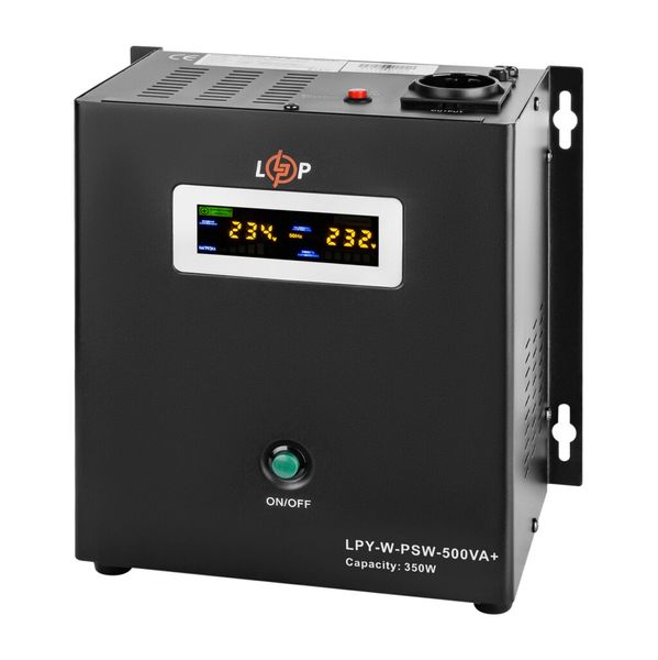 ДБЖ з правильною синусоїдою 12V LPY-W-PSW-500VA+(350Вт)5A/10A 1022478 фото