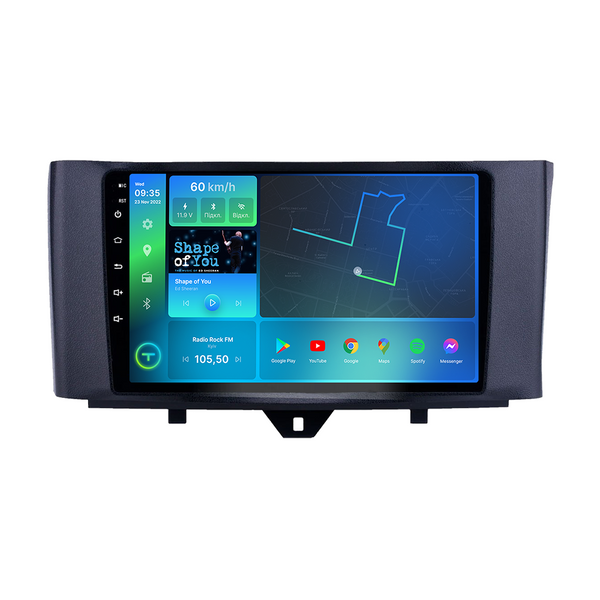 Штатная магнитола Torssen Smart ForTwo 11-17 F96128 4G Carplay DSP 21212414 фото