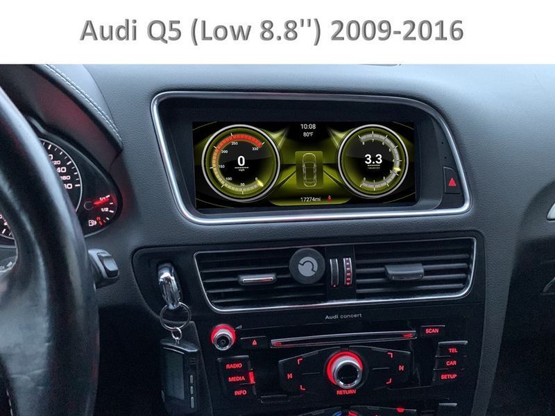 Штатна магнітола FORS.auto для Audi Q5/Low (4+32Gb, 8.8&quot\;) 2009-2016 404-FA фото