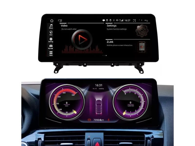 Штатна магнітола FORS.auto для BMW X3/X4 F25/26 CIC (4+64Gb, 12.3&quot\;) 2010-2012 4091-FB фото