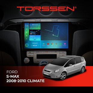 Штатна магнітола Torssen 2K DTS Ford S-max 08-10 climate F9432 4G Carplay DSP 202308165 фото