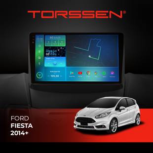 Штатна магнітола Torssen 2K Ford Fiesta 2014+ FL9 4+64Gb 4G Carplay DSP 202305599 фото