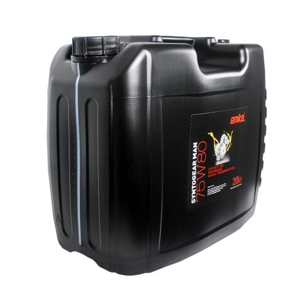 Трансмиссионное масло Emka Syntogear MAN 75W80 20л 1022554 фото