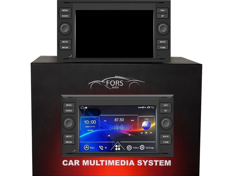 Штатна магнітола FORS.auto M150 Ford Focus/Mondeo/S-Max/C-Max/Kuga/Fiesta/Fusion (7 inch, 2+32Gb, black) 2007-2011 FS-8-M150 фото