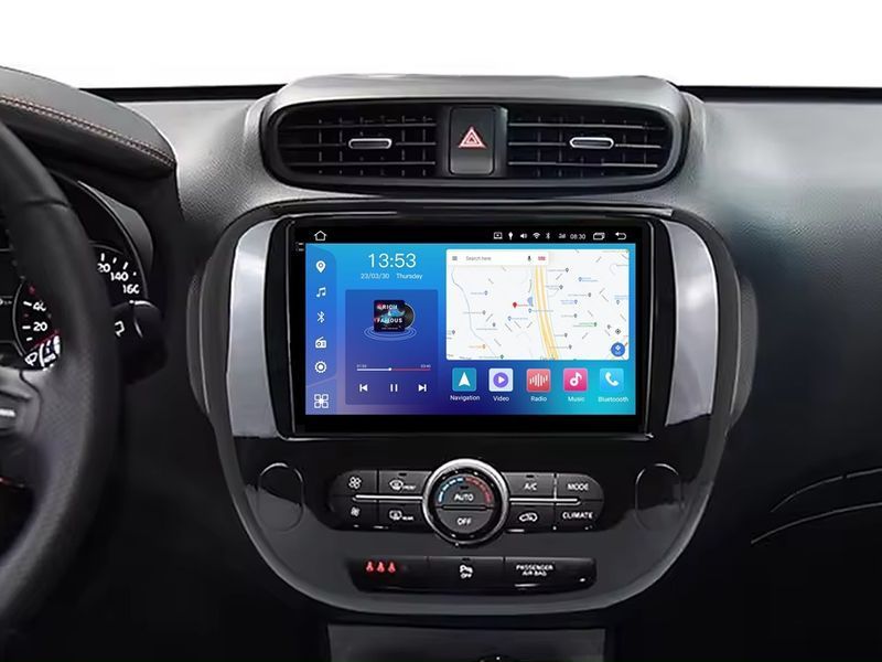 Штатна магнітола FORS.auto FS 4 MAX Qled для Kia Soul (4+32Gb, 9&quot\;, Auto AC) 2014-2016 FS-8044 фото
