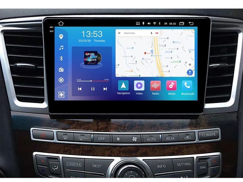 Штатна магнітола FORS.auto FS 4 MAX Qled для Infiniti QX60 (4+32Gb, 9&quot\;) 2013-2016 FS-8140 фото